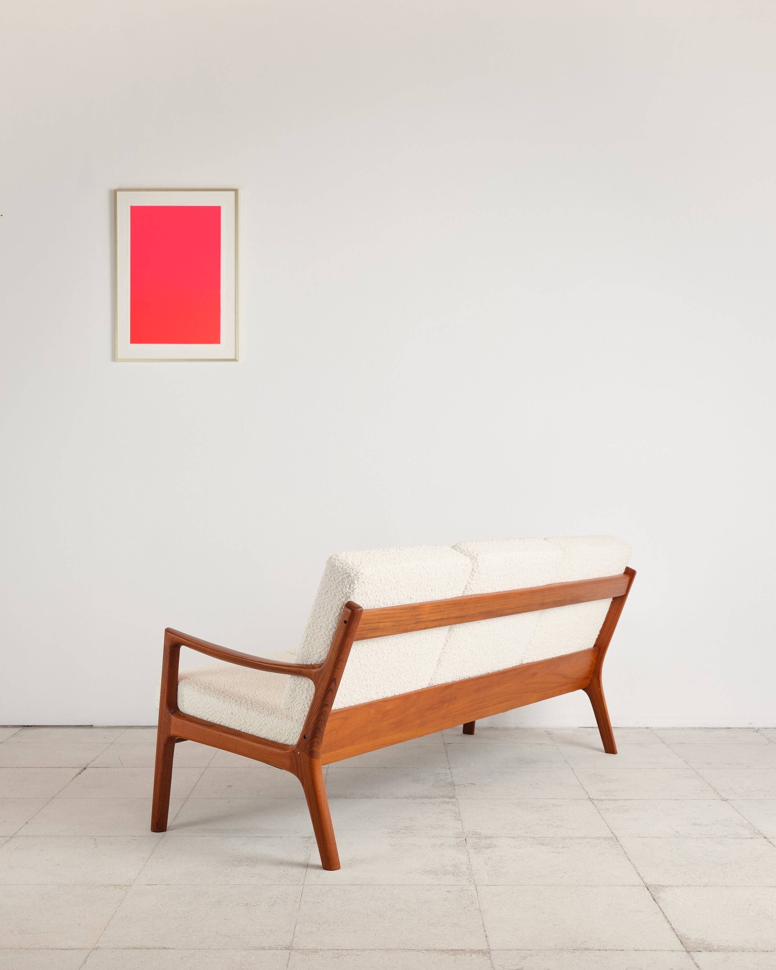 Senator 3-seater sofa in teak by Ole Wanscher, Denmark, 1950s.