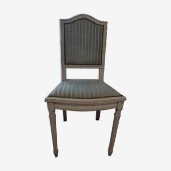 Upholstered antique chair