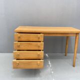 Bureau en hêtre, Tchécoslovaquie 1970