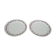 2 porcelain plates Mass and Surget diam 24 cm
