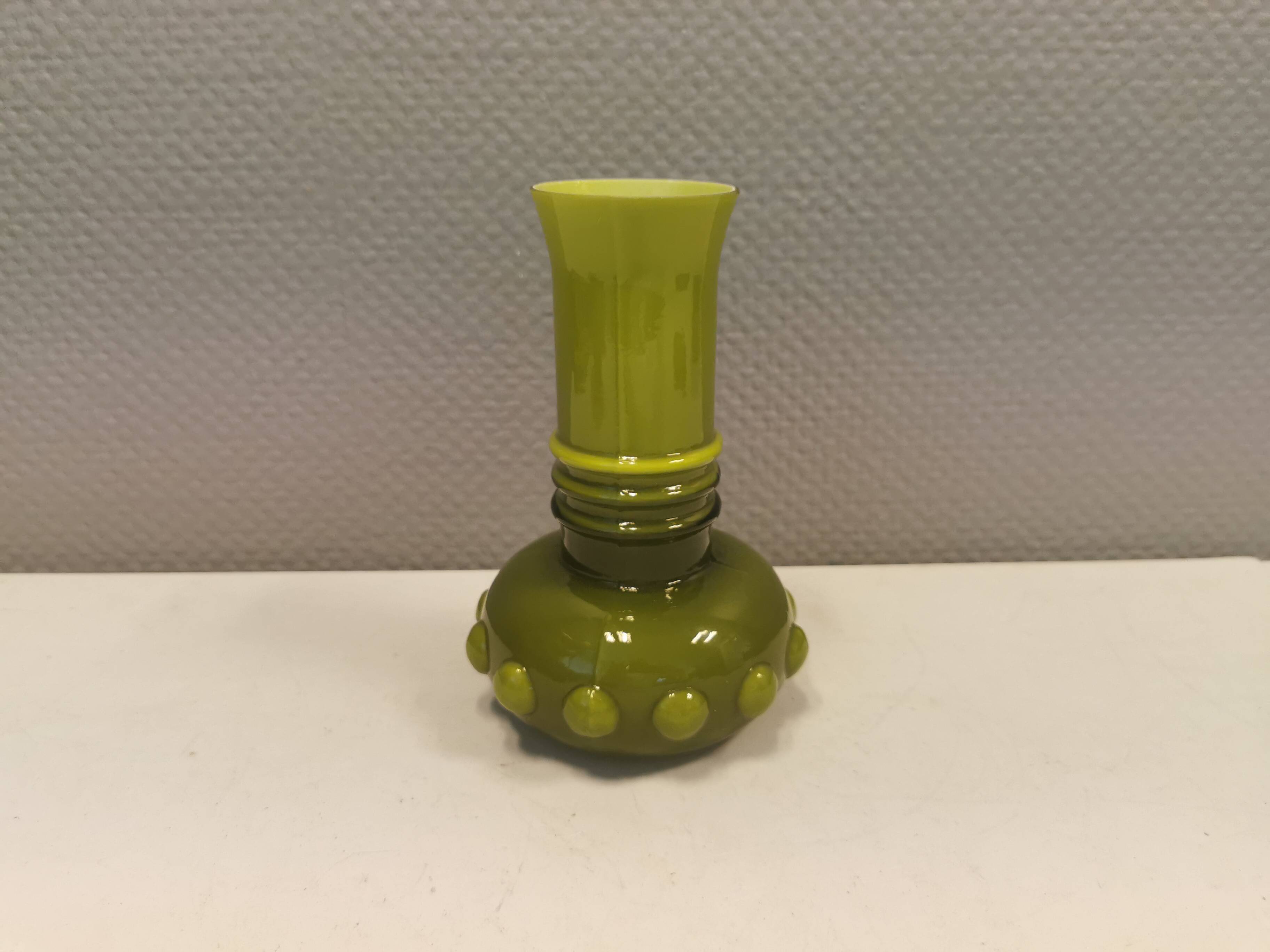 Vase de la verrerie suédoise flygsfors.