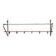 Gold metal coat rack
