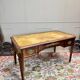 Bureau Plat Double Faces En Acajou De Style Louis XVI XIX Eme Siècle