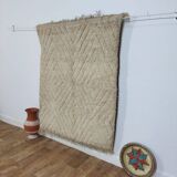 Handmade Moroccan Berber rug 155 X 124 CM