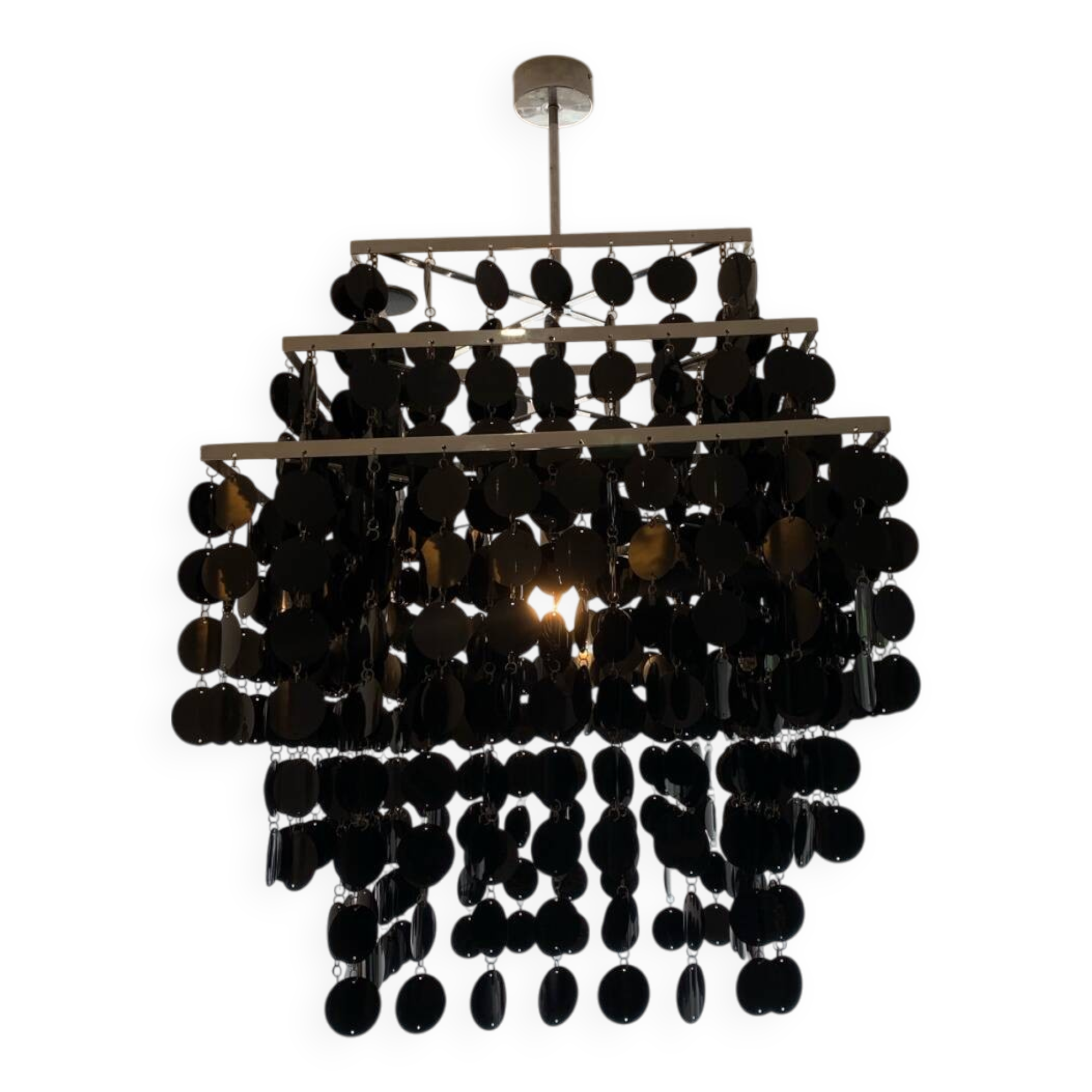 Chandelier Kare Design Pampille circa 1980