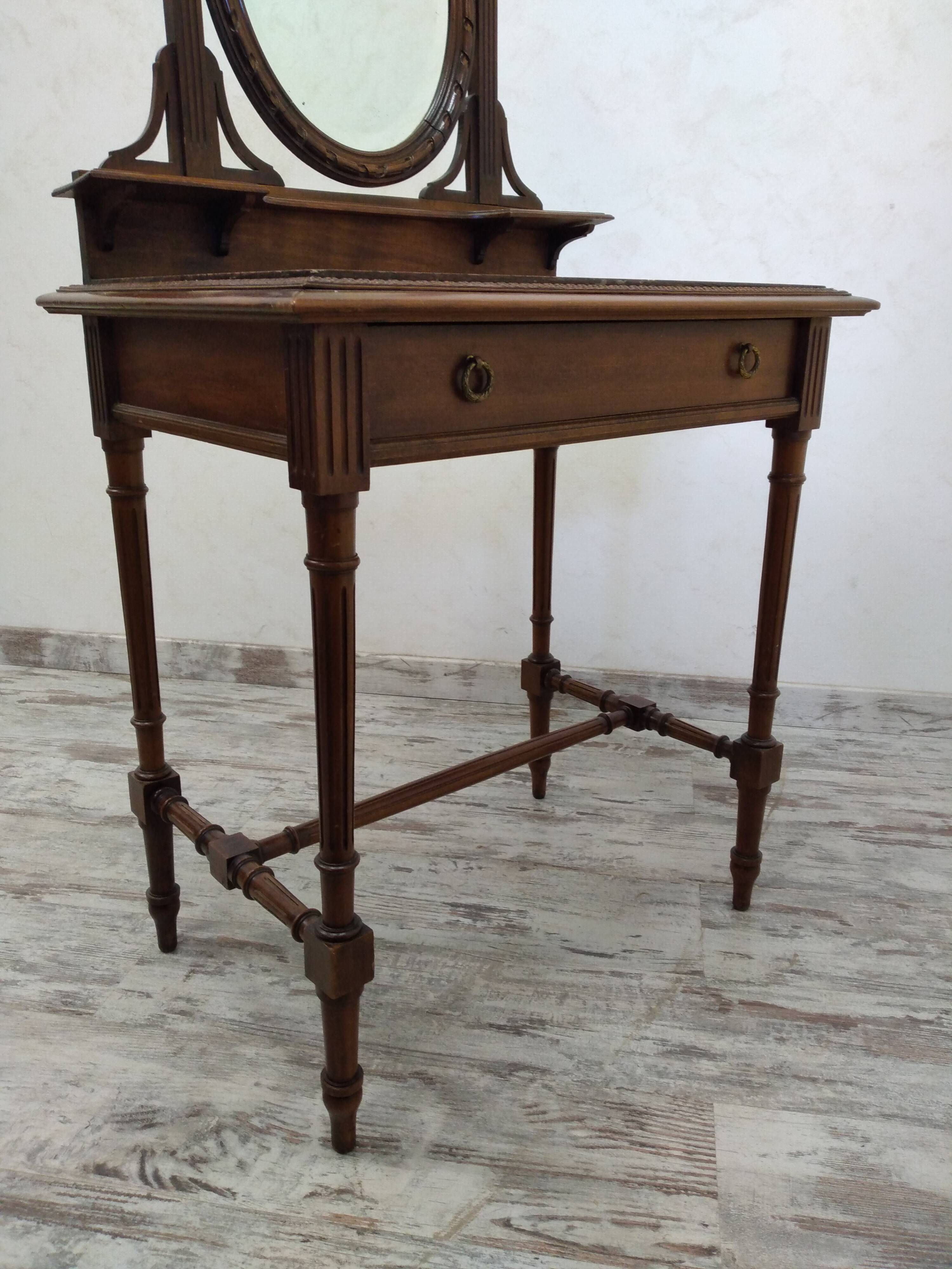 Old Louis XVI style dressing table