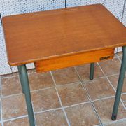MATCO Antique School Desk – Wood and Metal – 54 x 54 x 40 cm
