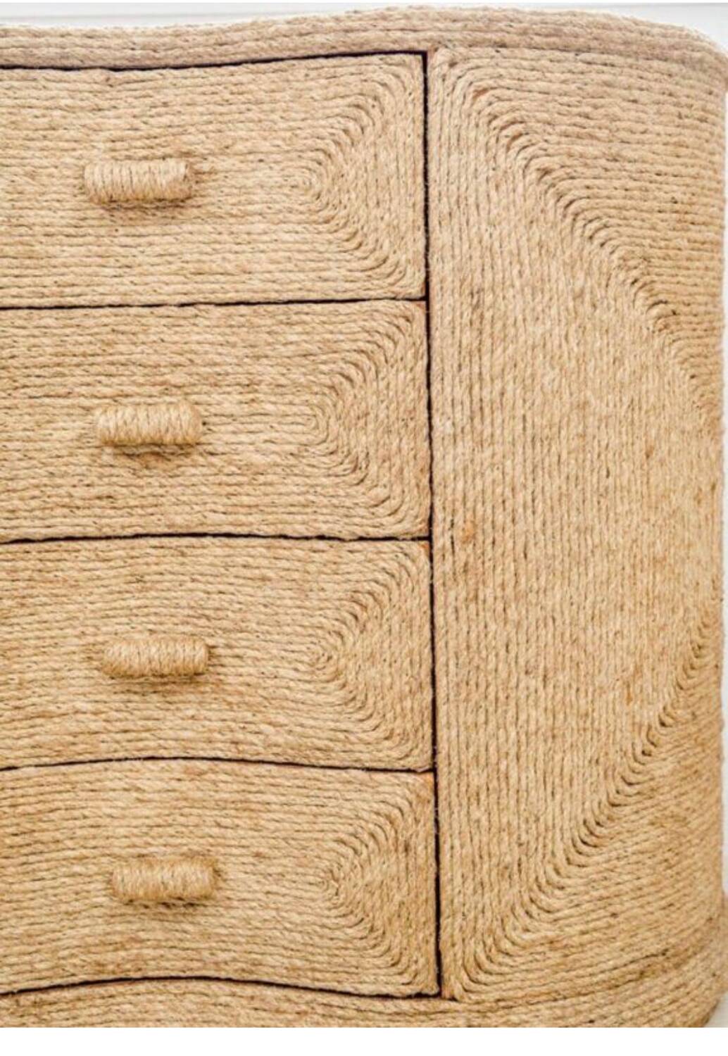 Rope chest of drawers