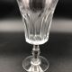6 bordeaux wine glasses in Baccarat crystal signed Polignac model