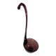 Sangria ladle, in blown and bubbled glass, Biot