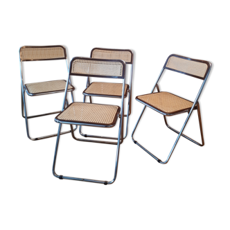 Set of 4 chairs folding 60 years