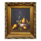 Hst painting "still life with pears" violette de mazia (1899-1988)