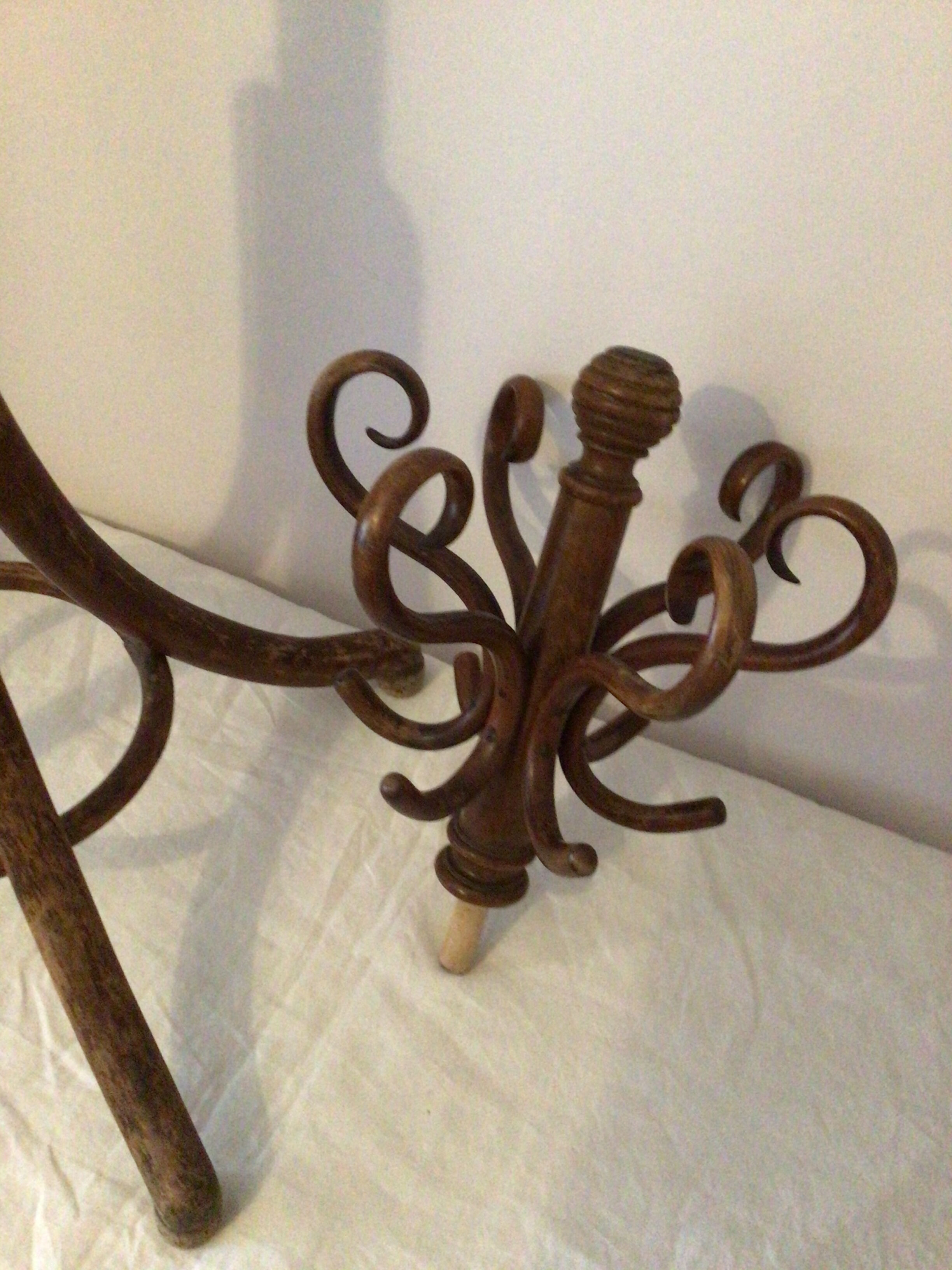 Thonet 1940 bistro coat rack