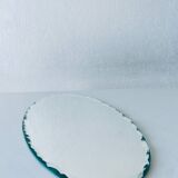 Old oval beveled mirror to place