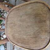 Lot of three old bistro chairs