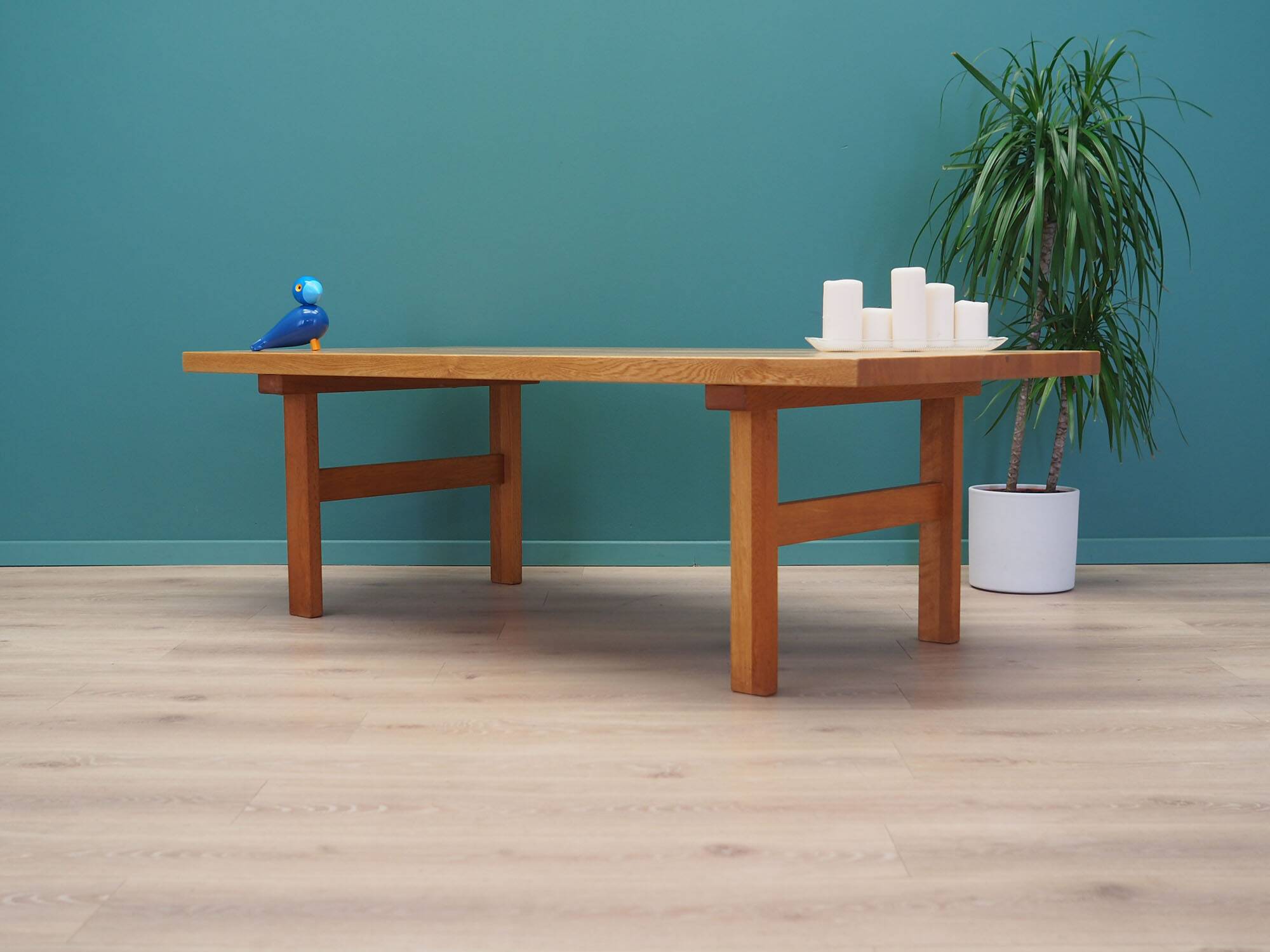 Ash coffee table, Danish design, 1980s, production: Denmark