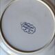 6 assiettes plates Badonviller modèle Richelieu