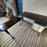 Desk by BBPR for Olivetti Synthesis Arco series with its extension