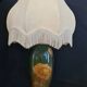 Green lamp in Art Deco style