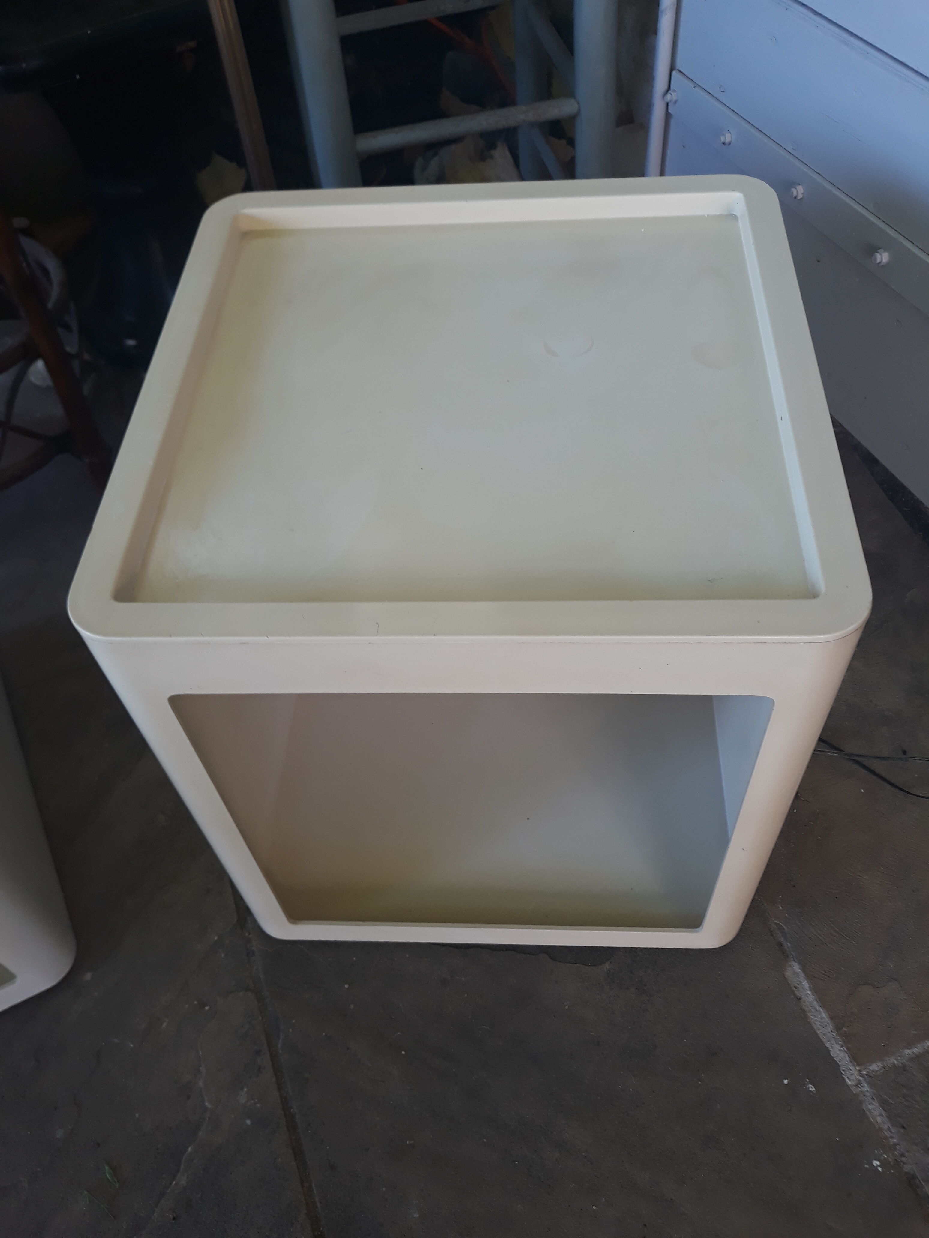 Georgia Castiglioni modular furniture pair for Valenti