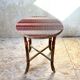Rattan side table