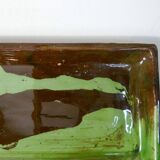 ceramic tray mixed earth marble