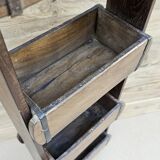5-tier shelf in Burmese teak