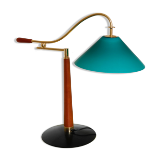 Desk lamp XXL Opaline Turquoise Italy 70