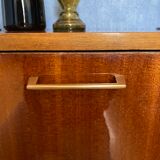 Vintage art deco bedside table, S.E.M.B. Registered model