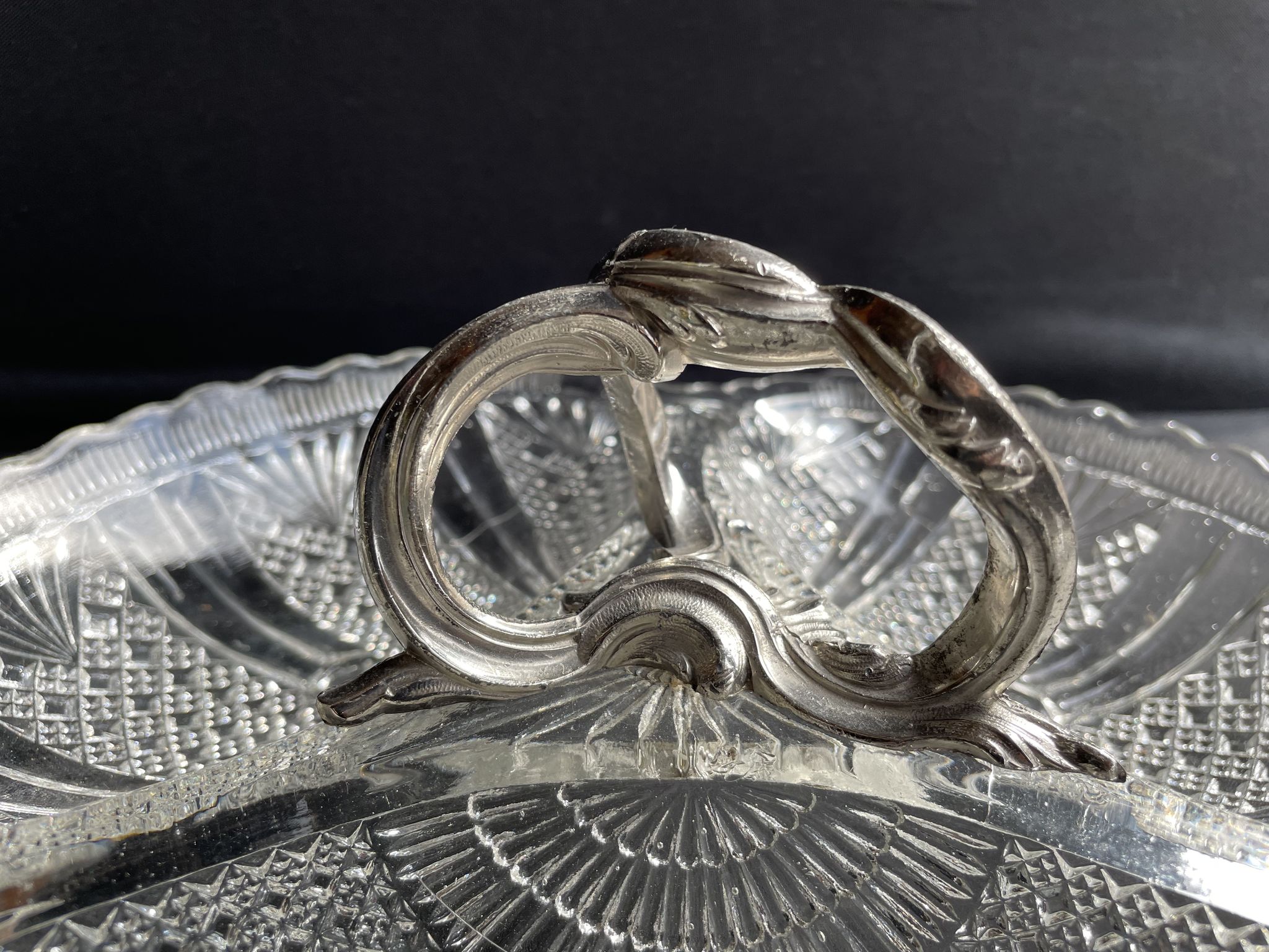 Plat appelé mendiant Art nouveau