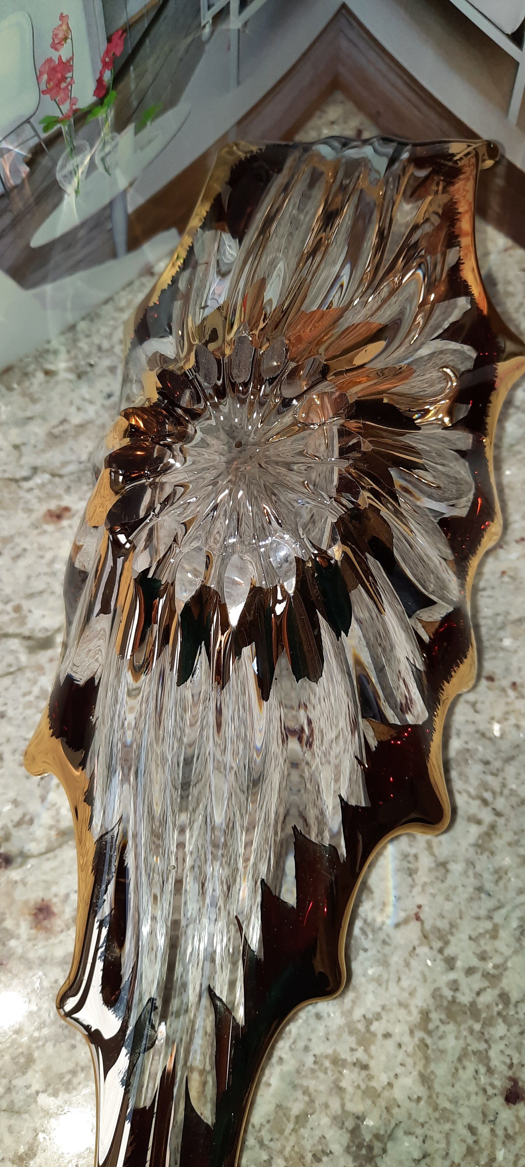 Cristal de Bayel tidy 70s vintage