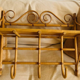 Porte manteau en rotin