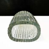 Mid Century Signed Glass Vase Kurt Wokan for Ingrid    - 18,5 cm tall