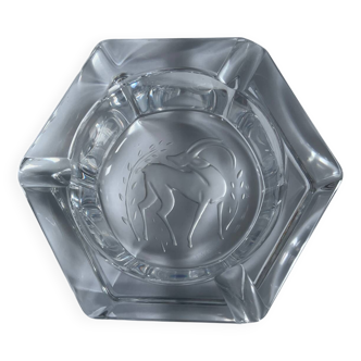 Crystal ashtray Sèvres France
