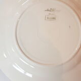 Suite of 6 plates in earthenware of Sarguemine