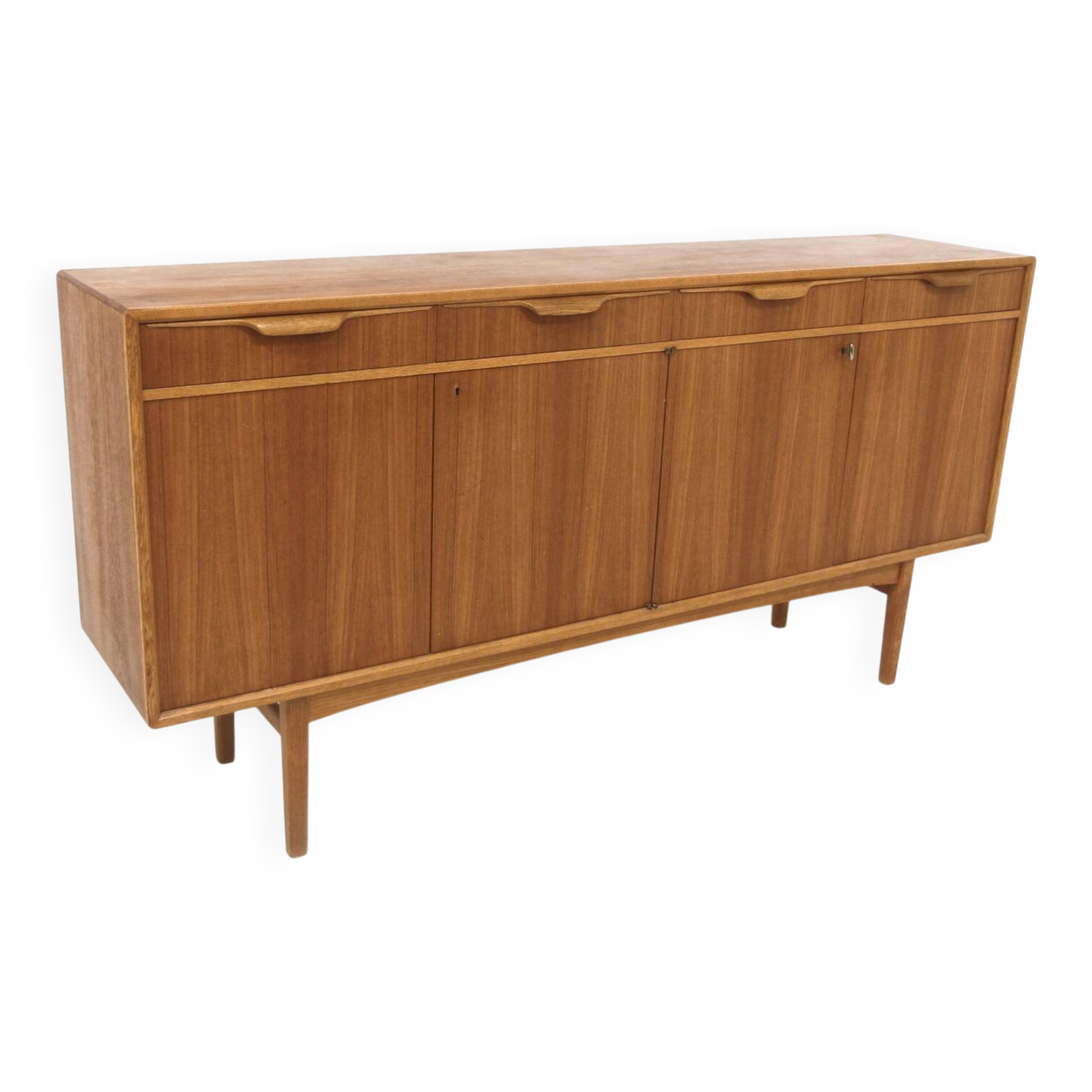 Enfilade scandinave en teck et chêne "Reno", Bertil Fridhagen, Bodafors