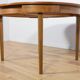 Mid-Century Round Extendable Dining Table and Chairs from McIntosh, 1960s, Set of 5