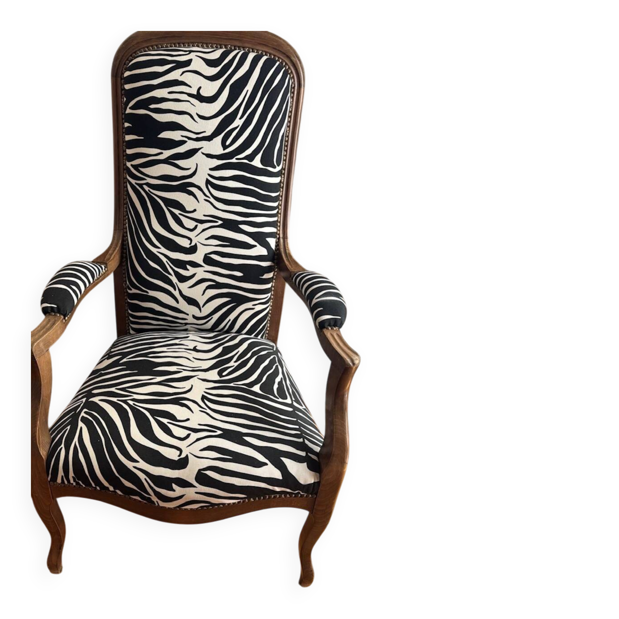 Zebra armchair