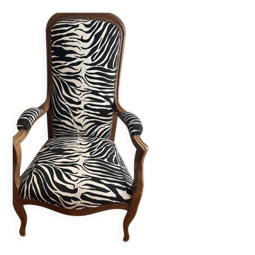 Zebra armchair