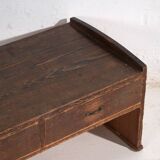 Japanese low table with cedar drawers – Showa period (c. 1926–1970)