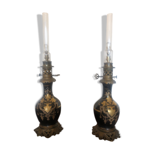 Lampe à pétrole fin XIX eme