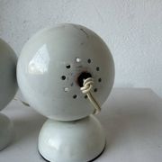 Paire de lampes « eyeball » années 80