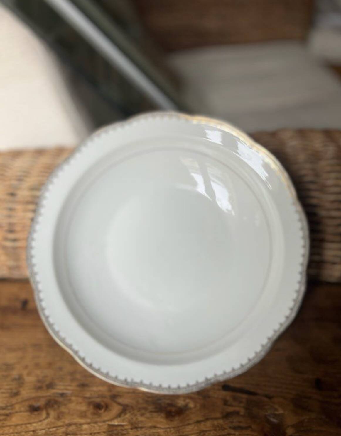 Large Salad Bowl - Dureil Apple Tree 72 - Splendid Star Porcelain