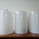Set of Three Rare Midcentury Pendants Fog & Morup, Denmark, 1960s
