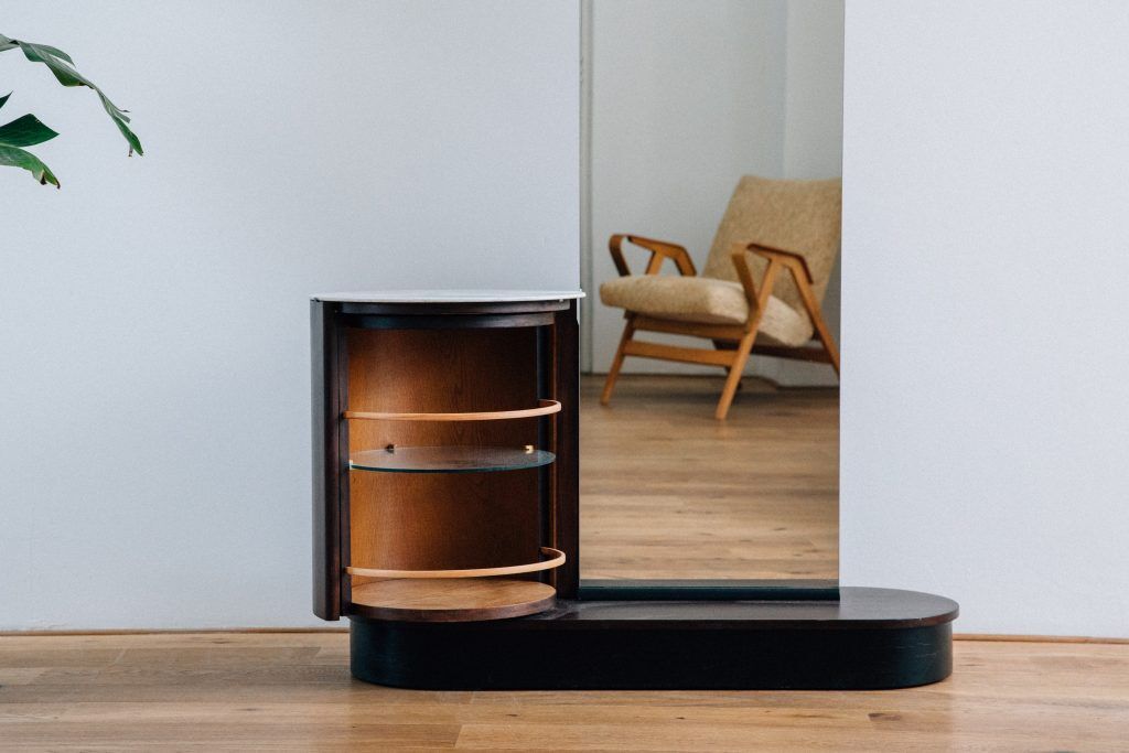Dressing Cabinet with mirror by Jindrich Halabala for UP Zavody  – 1930