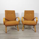 Vintage Armchairs by Jaroslav Smidek, 1960s, Set of 2