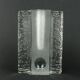 Set of 2 solifleur block vases walther glas 60s 70s op art arrangement vases