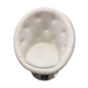 Paire Fauteuil tulipe cuir