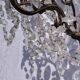 4 vintage crystal chandelier pendants