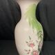 China, large old polychrome porcelain vase, late 19th century